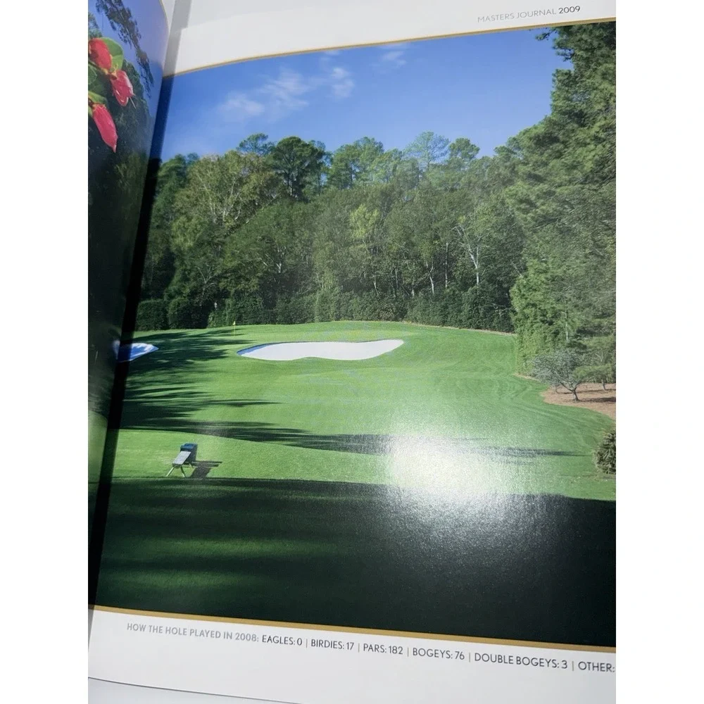 Masters 2009‎ Official Tournament Program Journal Augusta National